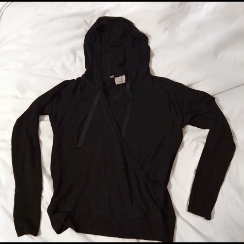 Athleta Inner Twist Crossover Hoodie